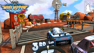 Mini Motor Racing X Screenshot for iPhone